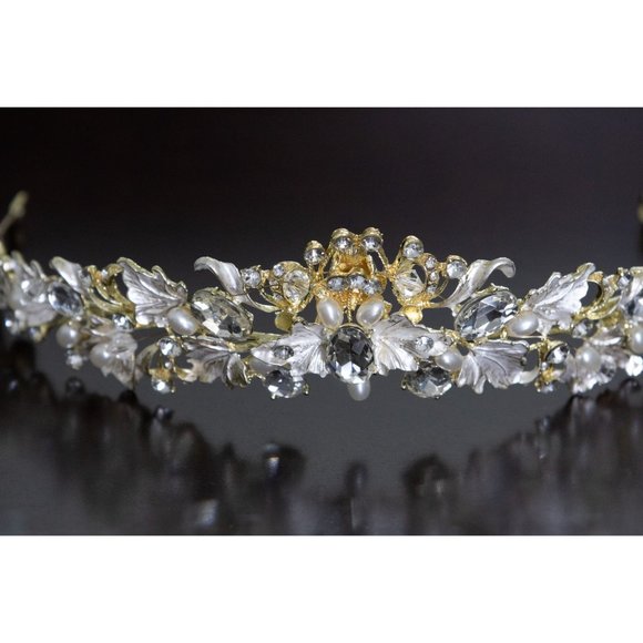 Bridal Headband Crystal, Wedding Headband, Wedding Tiara, Wedding Headpiece - Picture 7 of 10